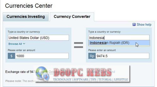 Currency-Converter-Yaho-Finance