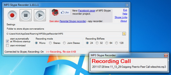 mp3 recorder for skype mac free