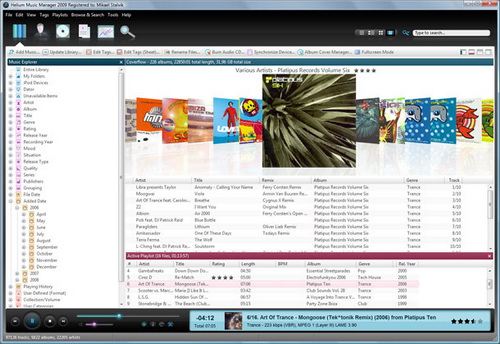 helium music manager screenshot