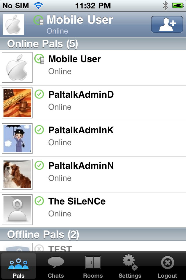 Mobile Chat Rooms