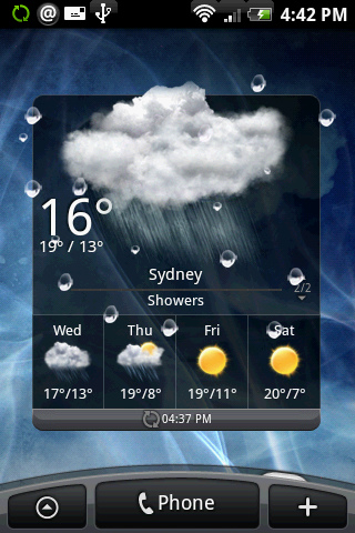 Android on Can Find Various Android Weather Widgets With No Cost For Your Android