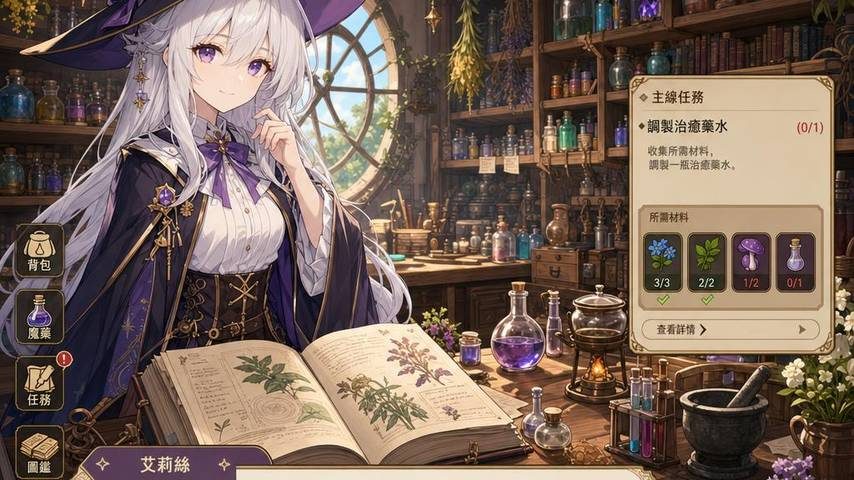 魔女秘药 地图探索 画面 2
