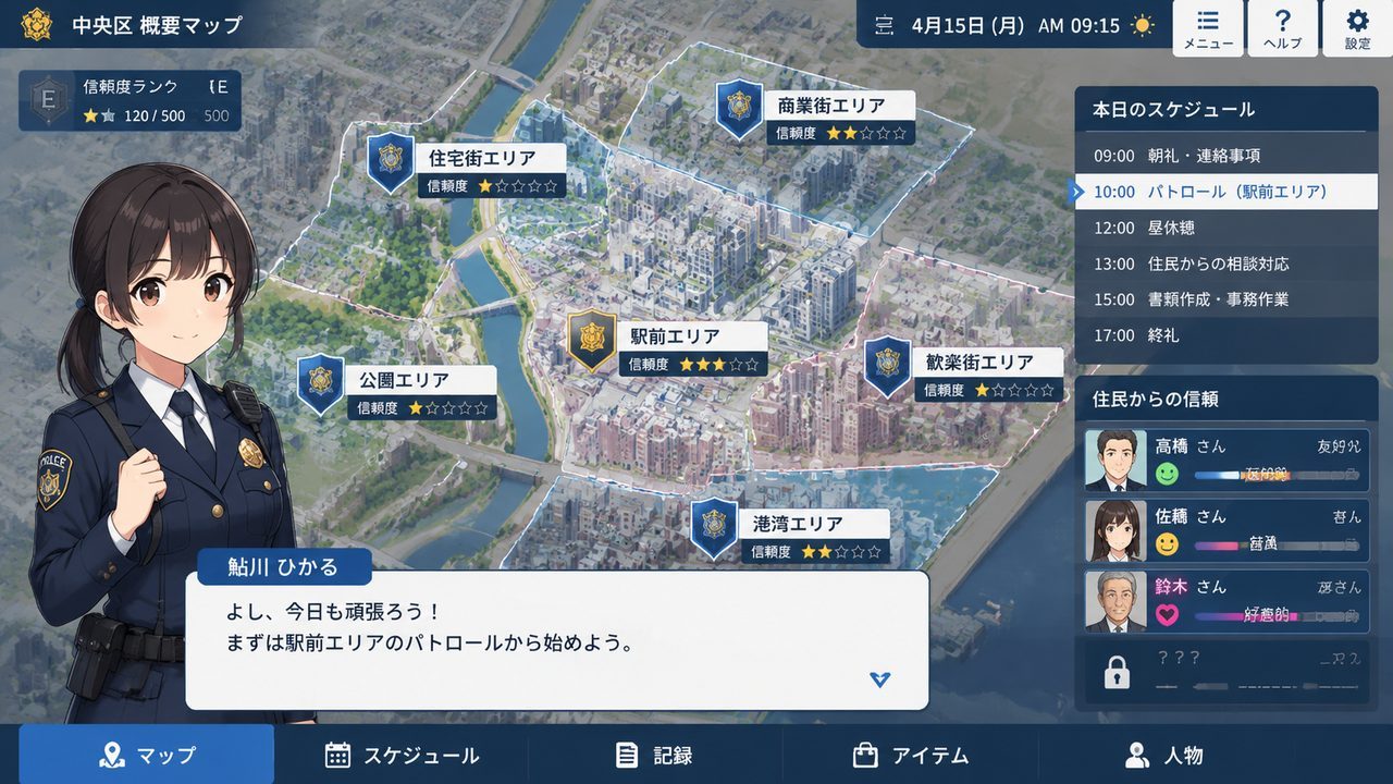 极道无赖EX 女警鮎川光 操作界面 详情图 7